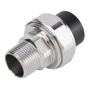 天一金牛不锈钢内外丝活接头3/41/21寸PPR管件精制耐高温配件