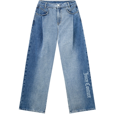 JuicyCouture橘滋直筒牛仔裤