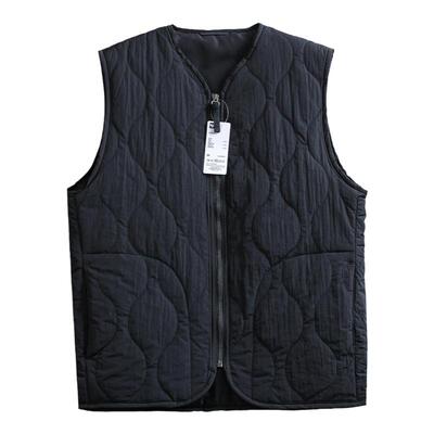 绗缝夹棉保暖休闲棉马甲