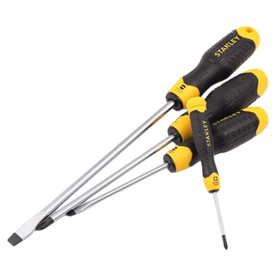 史丹利螺丝刀一字起子强磁家用螺丝批多功能小型改锥维修工具