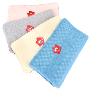 山东亚光牌全棉简柔毛巾吸水劳保深色超市促销灰色不易掉毛A类厚