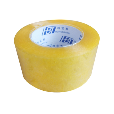 鸿宝泰透明胶带大卷胶带快递打包打包胶带透明封箱胶整箱批发胶带