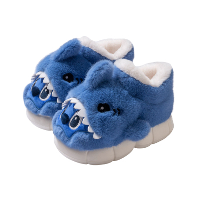 荣耀鹿鲨鱼高帮棉拖鞋男款保暖