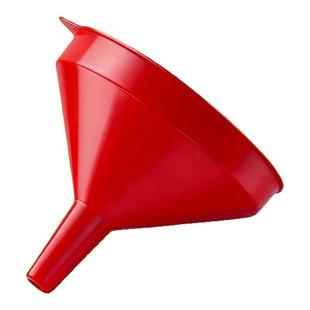 加大厚红色大号漏斗万能家用塑料酱油分装奶粉油漏糖浆锥形口径