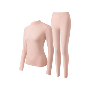 俞兆林纯棉保暖内衣女款秋衣秋裤套装女士薄款全棉毛衫打底内穿冬