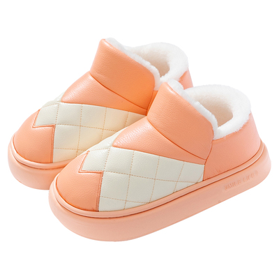 包跟棉拖鞋女士冬天保暖