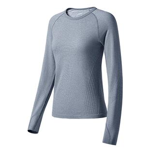 Keep瑜伽T恤女秋冬健身跑步运动打底衫普拉提速干长袖上衣女士t恤