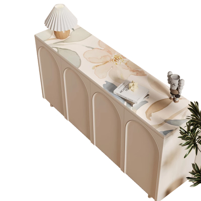 餐边柜垫玄关防水防油免洗可擦桌面保护垫PVC电视机柜垫餐垫盖布