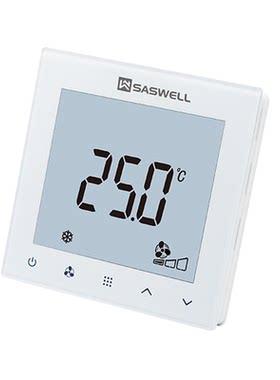 saswell风机盘管空调地暖温控器