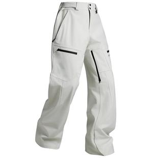 【防水3万】APVCX滑雪服 加绒加厚硬壳3L直筒滑雪裤 双板雪裤男款