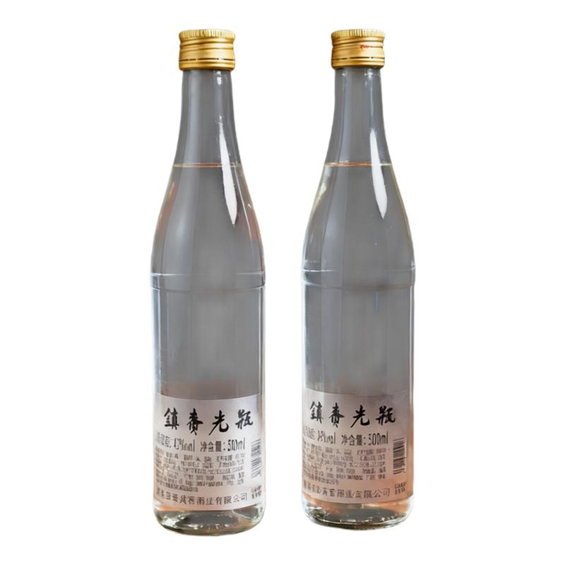 东北口粮酒镇赉香镇赉光瓶白酒42度纯粮食酒厂家直发500ml*6