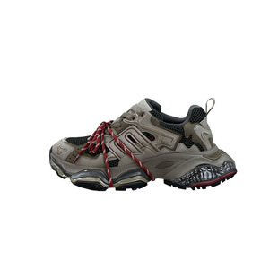 美式欧货小众潮鞋新款个性增高气垫老爹鞋时尚厚底休闲复古男鞋潮