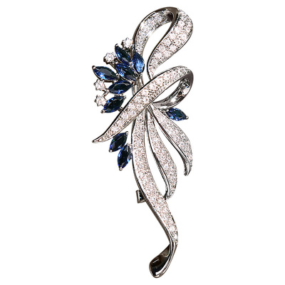 精致奢华花朵胸针别针配饰