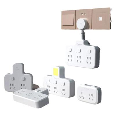 公牛一转多拓展插座一控变多孔