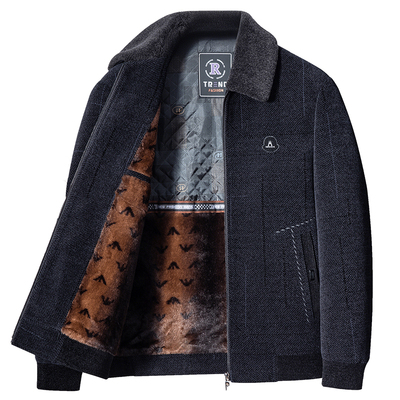 【加绒加厚】爸爸雪尼尔夹克