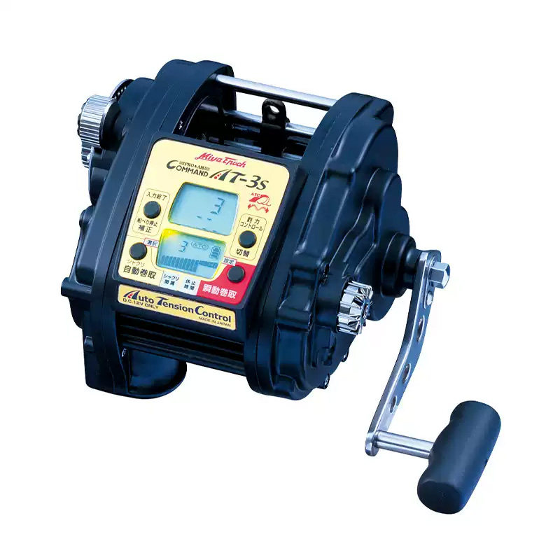 日本进口米亚MIYA电动轮渔轮Z9 Z20 15深海船钓南海金枪版电绞轮