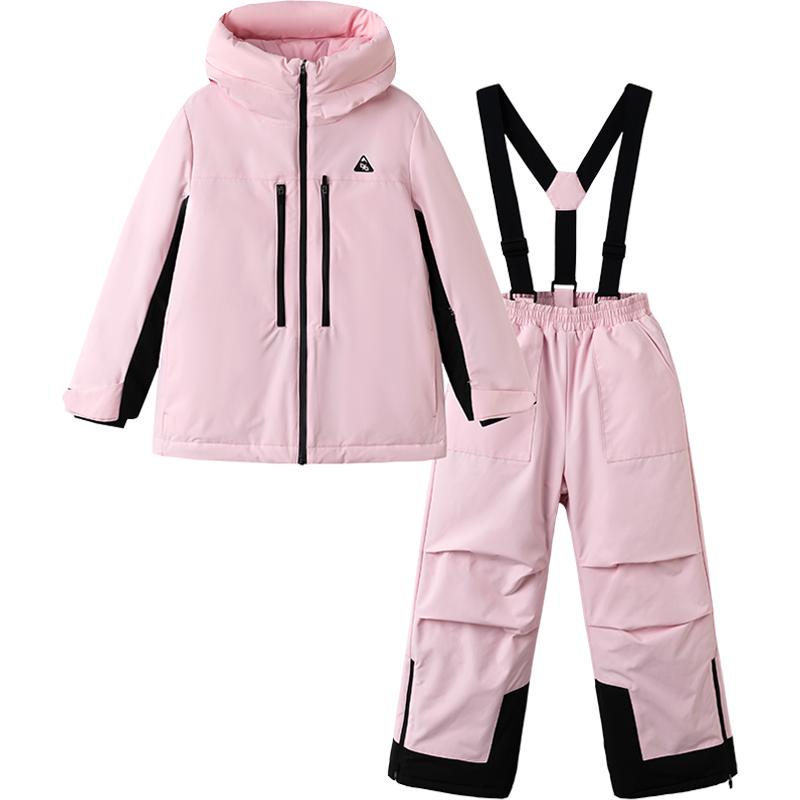 巴拉巴拉儿童滑雪服套装宝宝棉服