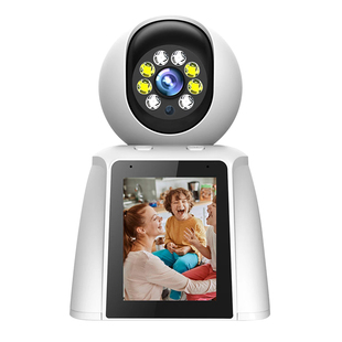 双向可通视频对话无线摄像头家用手机远程高清360度无死角监控器