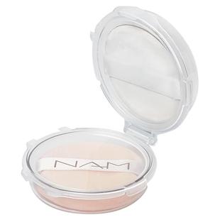 双层粉扑收纳盒桌面透明空盒可拆分干湿两用棉花糖气垫小盒子便携