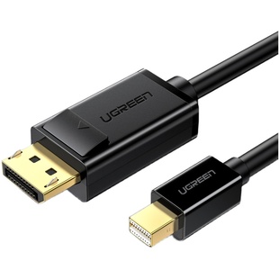 绿联minidp转dp线1.2迷你Displayport雷电2/4小转大接口2K电脑连接显示器转接头4K视频适用苹果Macbook笔记本