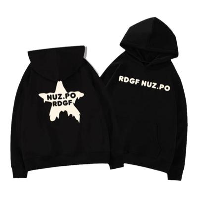 连帽卫衣女秋季宽松重磅纯棉