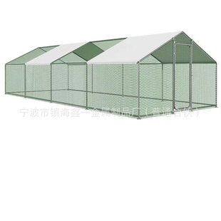 镀锌管鸡棚 XL大型鸡笼 兔笼 鸡棚 养殖棚宠物兔 大号鸡舍