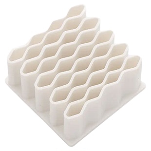 硅胶小样药膏收纳架家用桌面管状软膏分类收纳盒化妆品小样收纳架