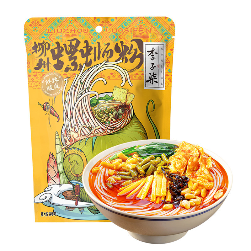 李子柒螺蛳粉216g螺蛳粉米粉米线方便速食夜宵日期新鲜