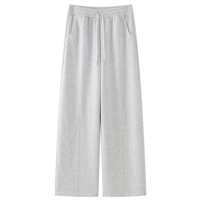 高腰休闲小个子弯刀裤运动卫裤