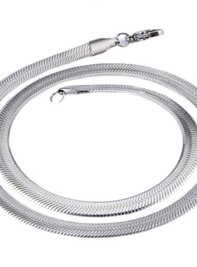 钛钢ins男生美式网红项链