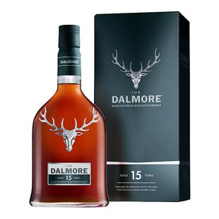 【自营】DALMORE大摩15年苏格兰单一麦芽威士忌700mL英国进口洋酒