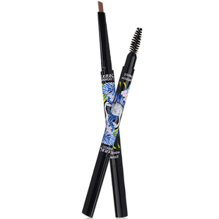 正品防伪火烈鸟精准塑型自动眉笔双头三角旋转带眉刷眉粉送替换芯