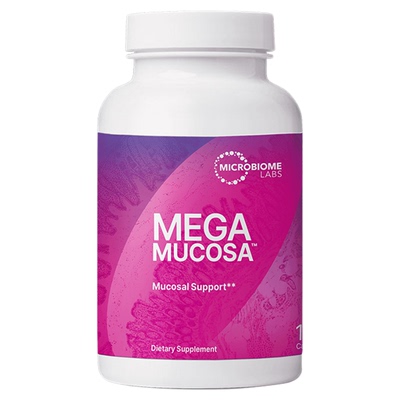 MBL美国MegaMucosa肠粘膜养护修复胶囊成人调理肠胃肠敏肠漏180粒