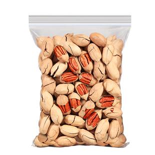 碧根果500g新货奶油味散装整箱5斤长寿干果仁原味孕妇坚果零食