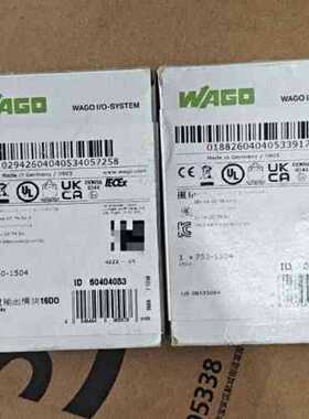 议价WAGO I/O-SYSTEM模块，数字量输出模块16DO，