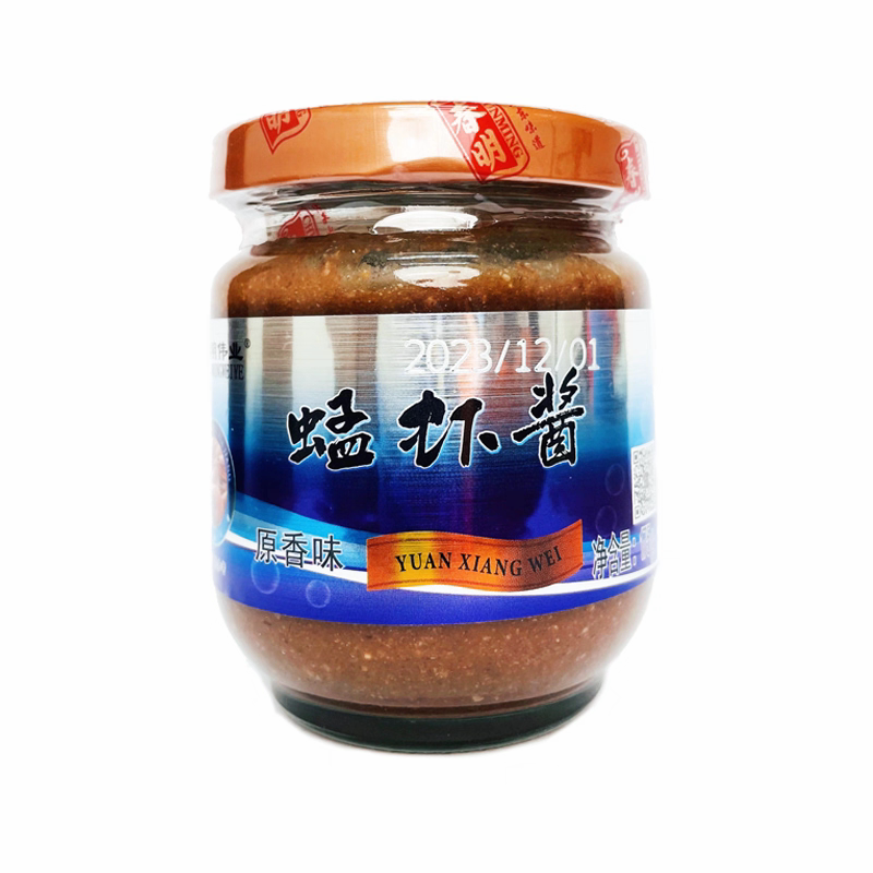 春明正宗虾酱海鲜调味蘸酱虾米酱山东特产虾仔酱虾膏即食鲜美