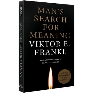 活出生命的意义 英文原版 Man's Search for Meaning 追寻生命的意义 英版 维克多 弗兰克尔 英文版 进口原版英语书籍