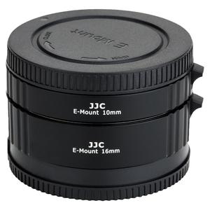 JJC 微距环转接环近摄接圈 适用于索尼E佳能EF RF富士X尼康Z F松下M43相机可调光圈自动对焦微距转接环近摄环
