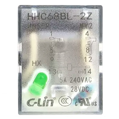 欣灵HHC68BL-2ZHH52P小型继电器