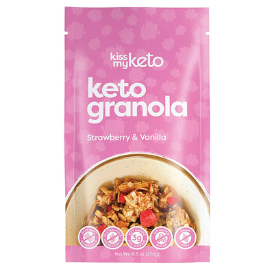 无糖低碳水美国无麸质坚果麦片