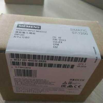 议价6ES72314HD320XB0 西门子S7-1200 SM1231模块 6ES7231-4HD32-