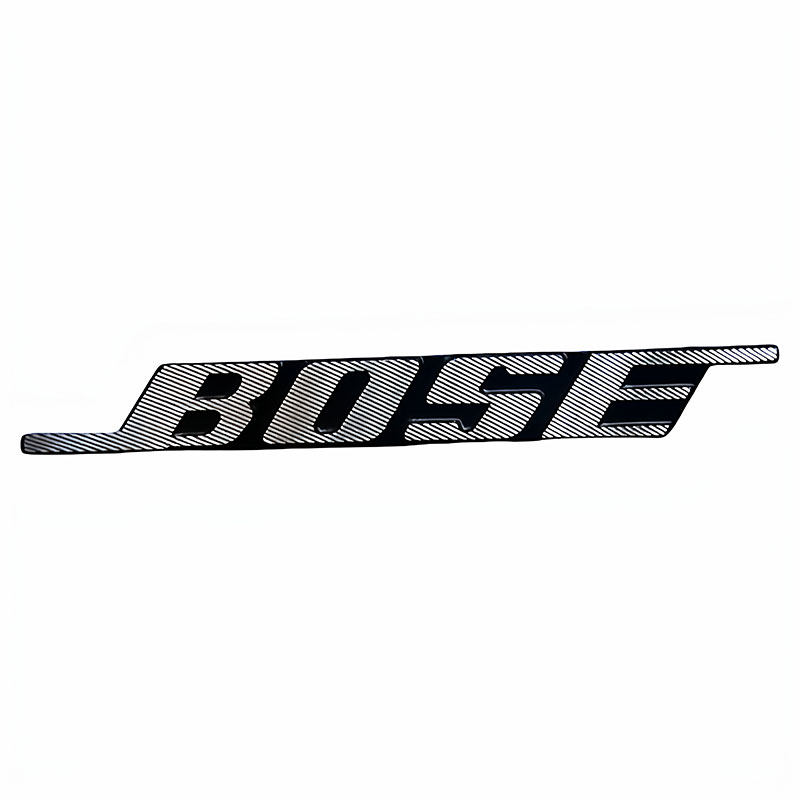 适用BOSE音响喇叭罩车标贴装饰贴音箱中控台汽车内饰个性改装标贴