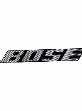 适用BOSE音响喇叭罩车标贴装饰贴音箱中控台汽车内饰个性改装标贴