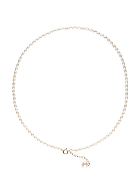 项链锁骨链天然淡水珍珠轻奢