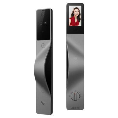 鹿客智能门锁V5Pro掌静脉识别密码锁家用门锁猫眼大屏智能锁