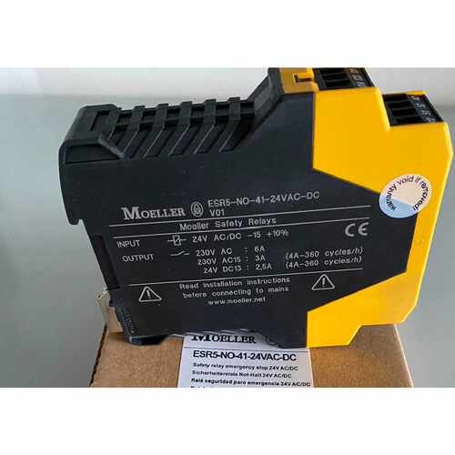 询价-德国穆勒MOELLER安全继电器ESR5-NO-41-24V
