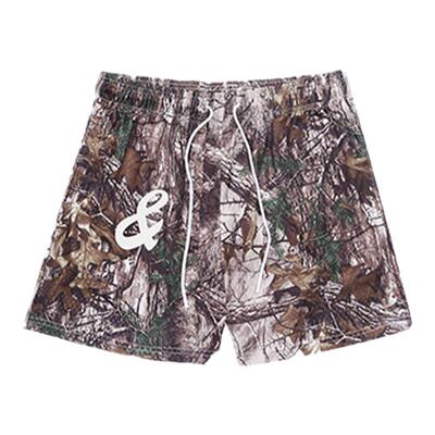 INNOUT新款树枝印花短裤美式训练篮球健身运动宽松四分裤薄款速干