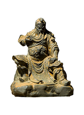 关公武财神关羽雕像装饰品摆件