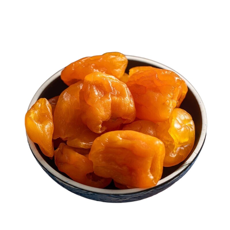 麦佳奇白玉枇杷干无蔗糖正宗广东特产薄荷味润喉果脯凉非竹盐蜂蜜