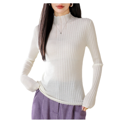 可机洗美丽诺羊毛毛衣